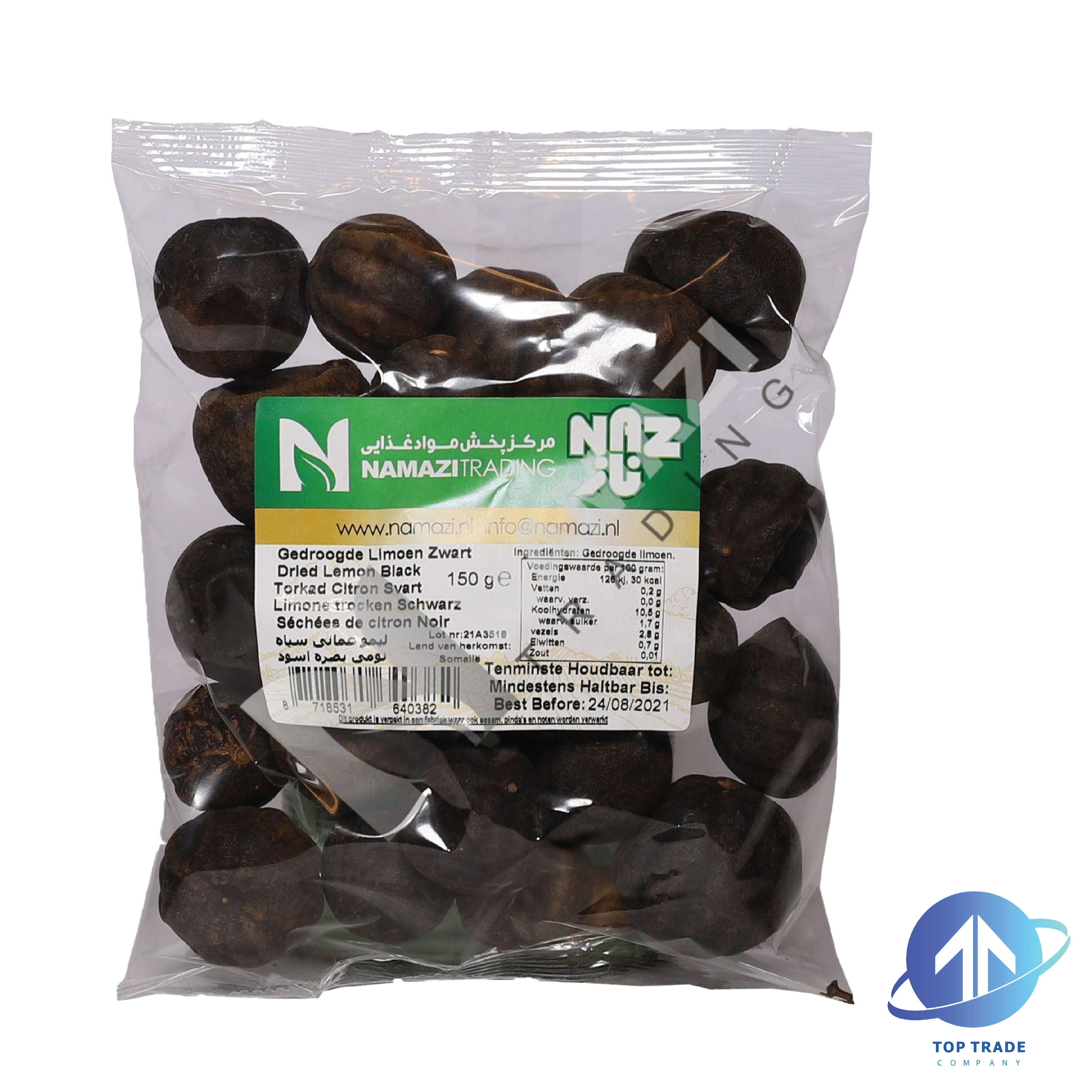 Naz dried black lime 150gr